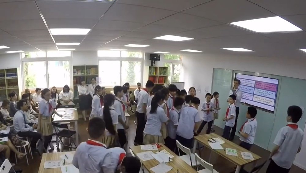 Review activity from a real StudyTEFL ESL lesson